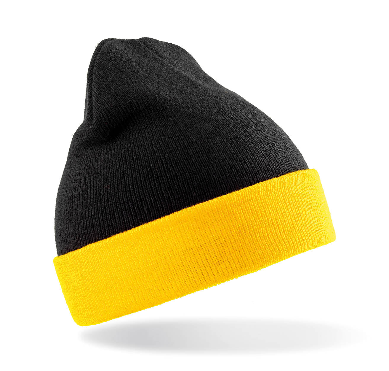 Result Genuine Recycled RC930 Recycled black compass beanie