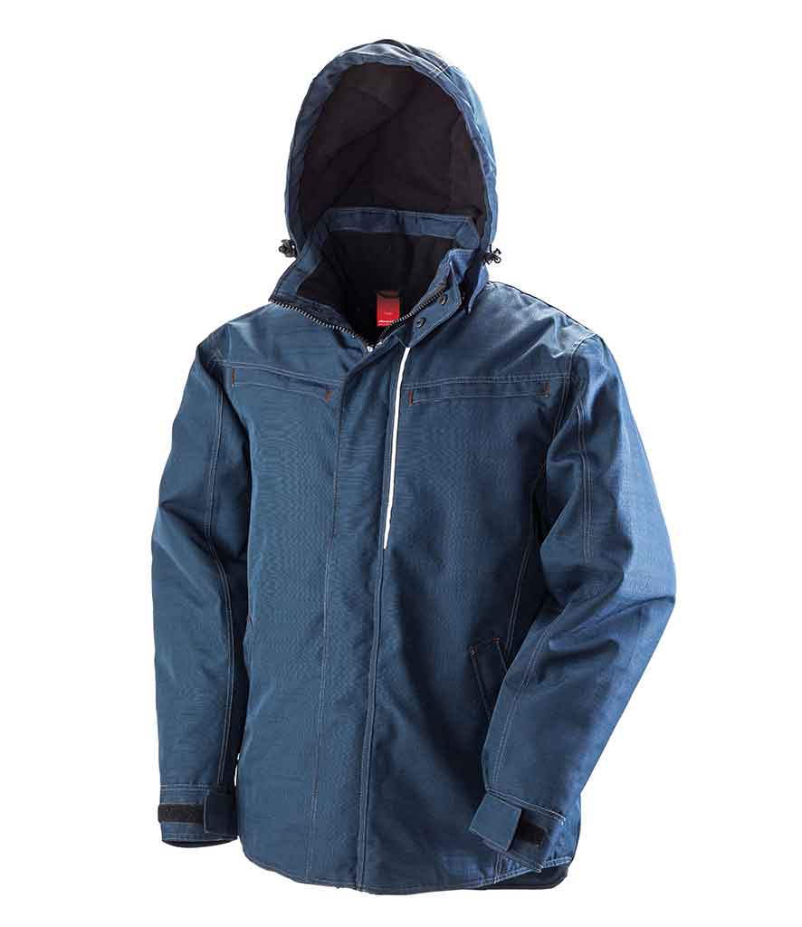 Result R326X Work-Guard Denim Texture Rugged Jacket