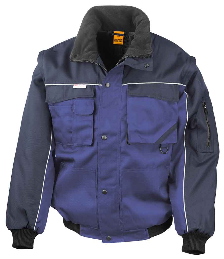 Result RS71 Work Guard Zip Sleeve Pilot Jacket