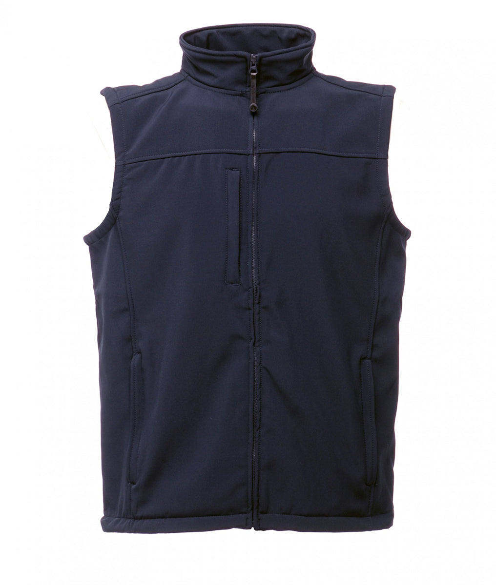 Navy blue vest on a white background