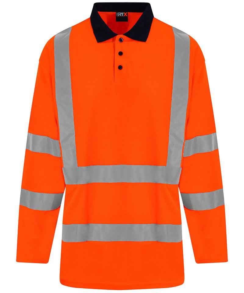 ProRTX High Visibility RX715 High visibility long sleeve polo