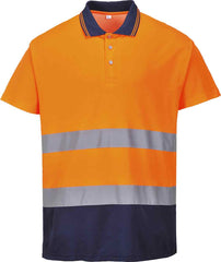Portwest S174 Two Tone Cotton Comfort Polo