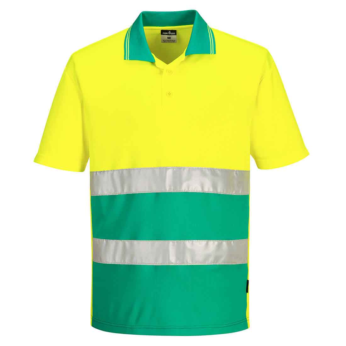 Portwest S175 Two-Tone Lightweight Polo Shirt S/S