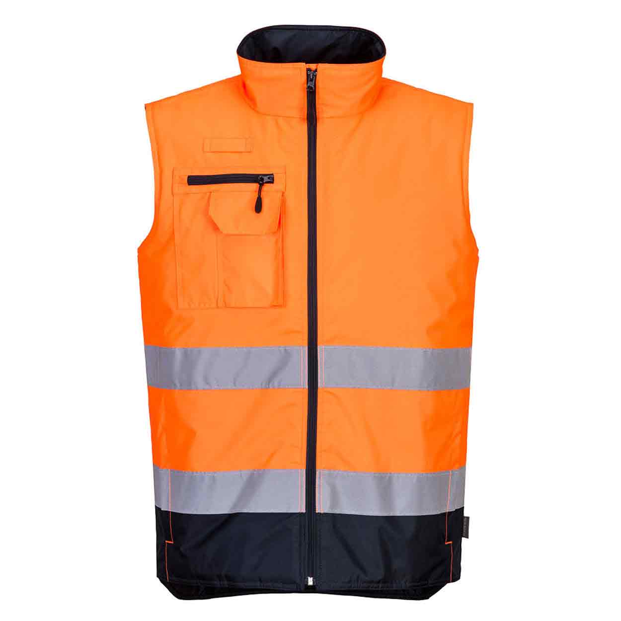 Portwest S267 Hi-Vis Two Tone Bodywarmer