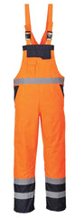 Portwest S489 Contrast Bib & Brace - Lined