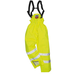 Portwest S781 Bizflame Rain Lined - Hi-Vis Antistatic FR Trouser
