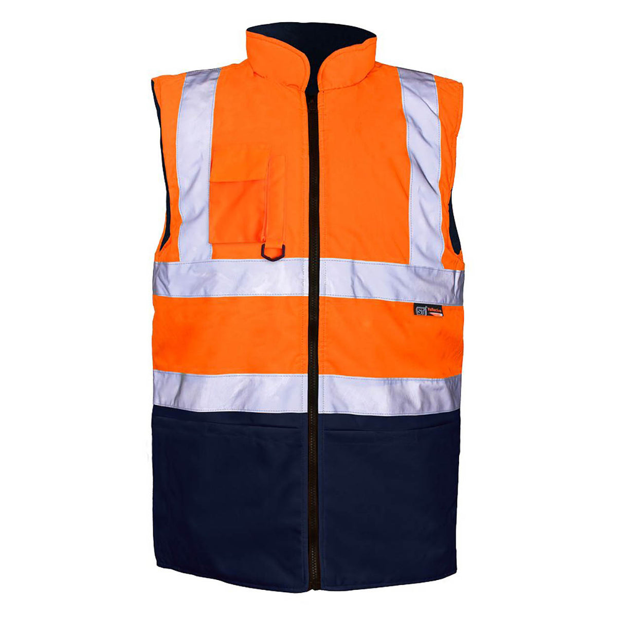 Supertouch H110 Orange/Navy 2 Tone Bodywarmer