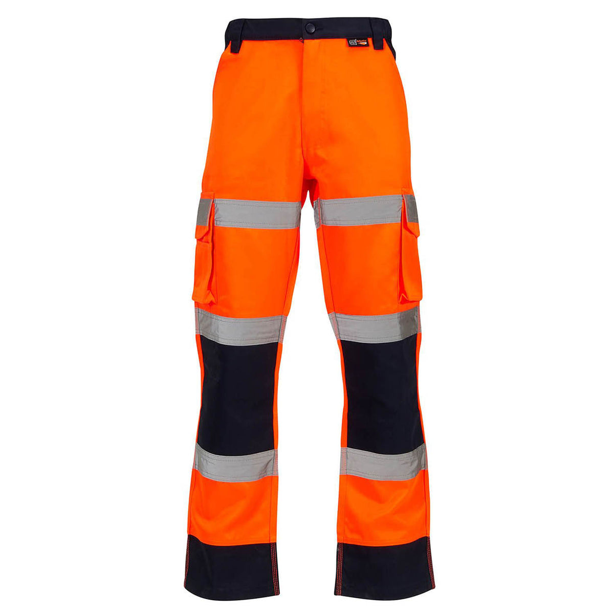 Supertouch H139Hi-Vis 2 Tone Orange Combat Trousers