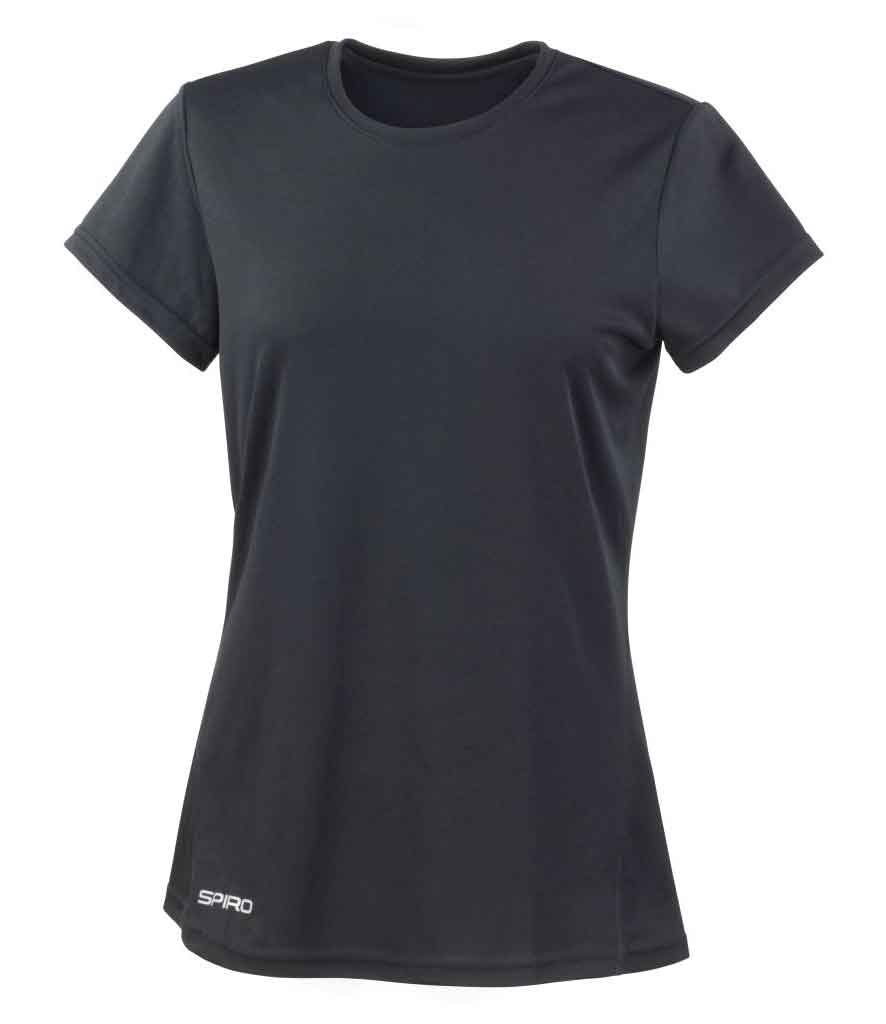 Spiro SR253F Women's Quick Dry Short Sleeve T-Shirt