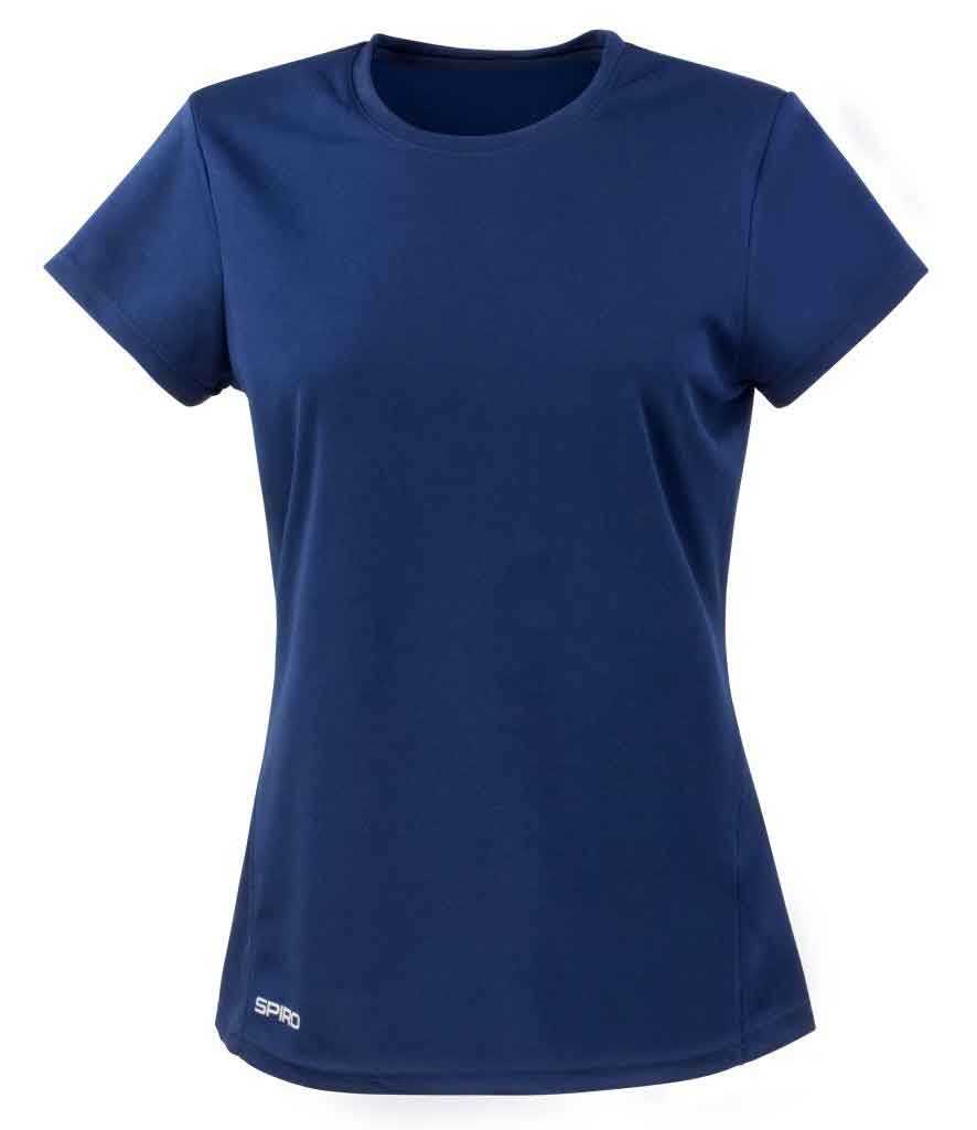 Spiro SR253F Women's Quick Dry Short Sleeve T-Shirt