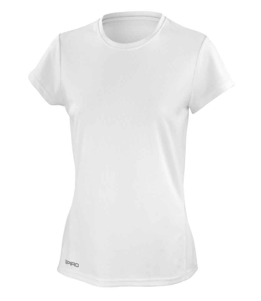 Spiro SR253F Women's Quick Dry Short Sleeve T-Shirt