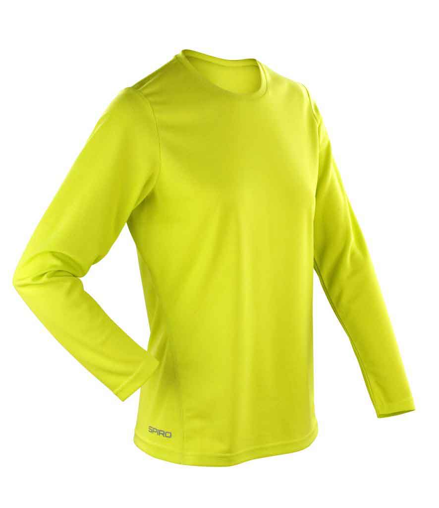 Spiro SR254F Women's Quick Dry Long Sleeve T-Shirt
