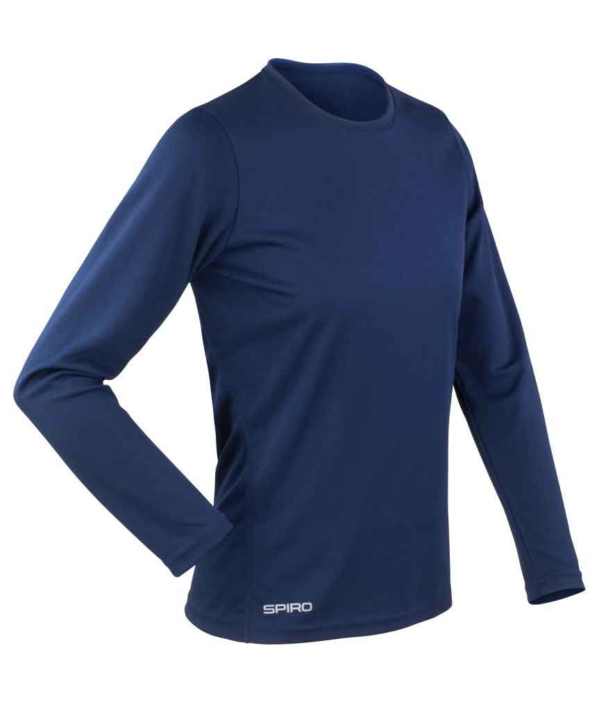 Spiro SR254F Women's Quick Dry Long Sleeve T-Shirt