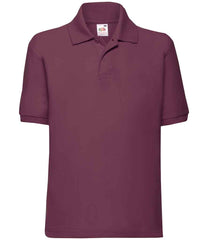 Fruit of the Loom SS11B Kids Pique Polo