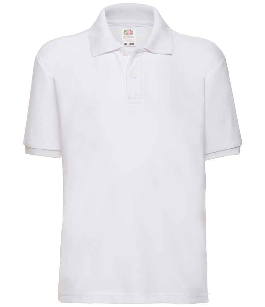 Fruit of the Loom SS11B Kids Pique Polo