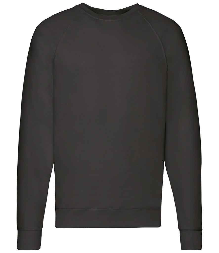 Fruit of the Loom SS120  Lightweight Raglan Sweatshirt