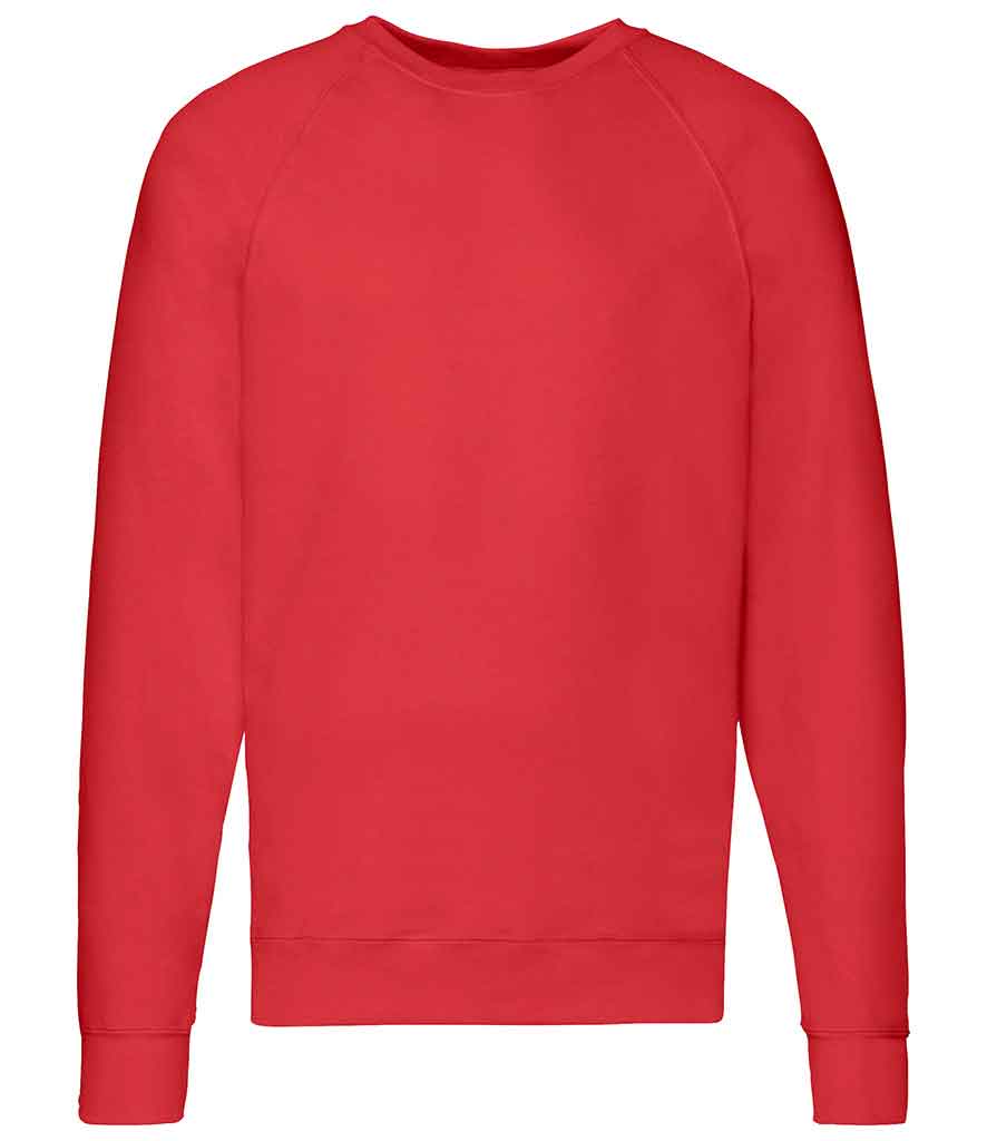 Fruit of the Loom SS120  Lightweight Raglan Sweatshirt