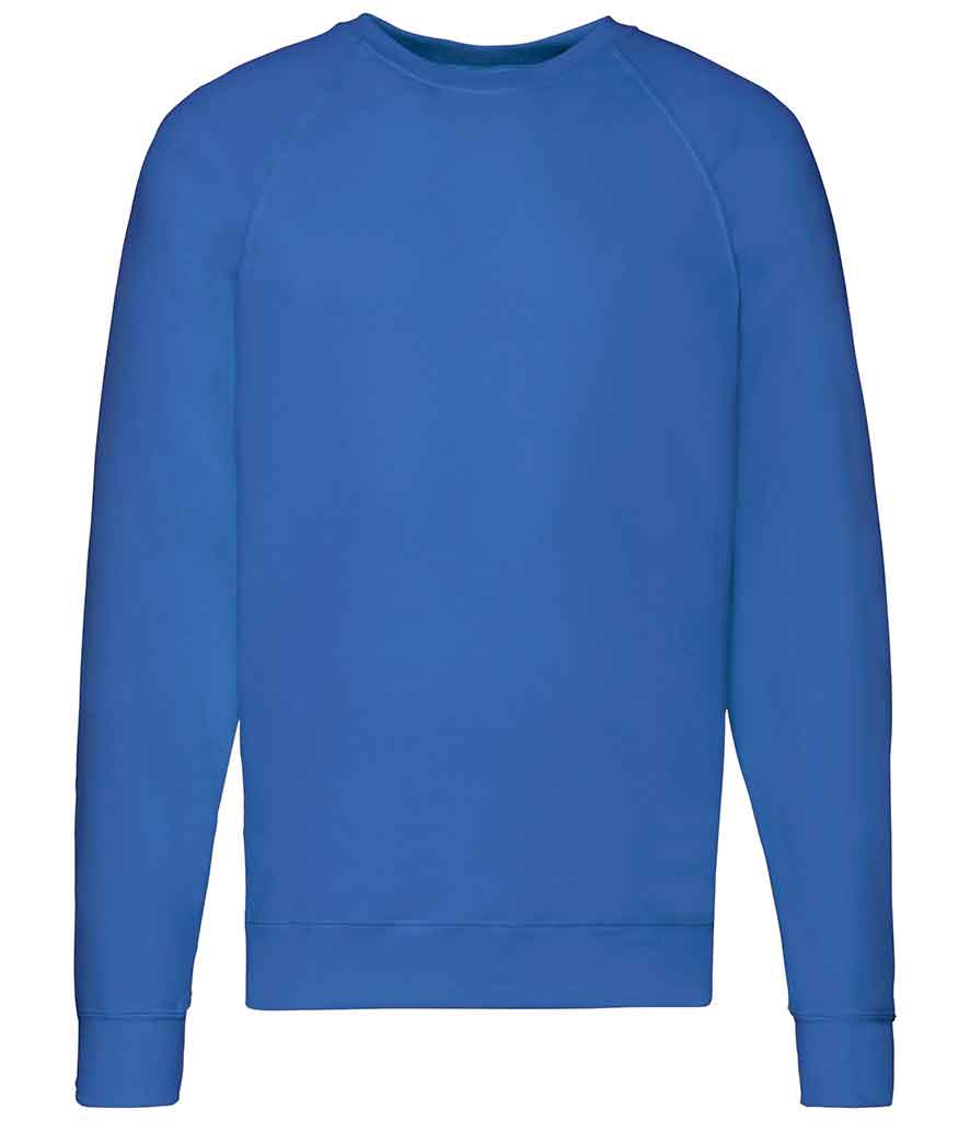 Fruit of the Loom SS120  Lightweight Raglan Sweatshirt