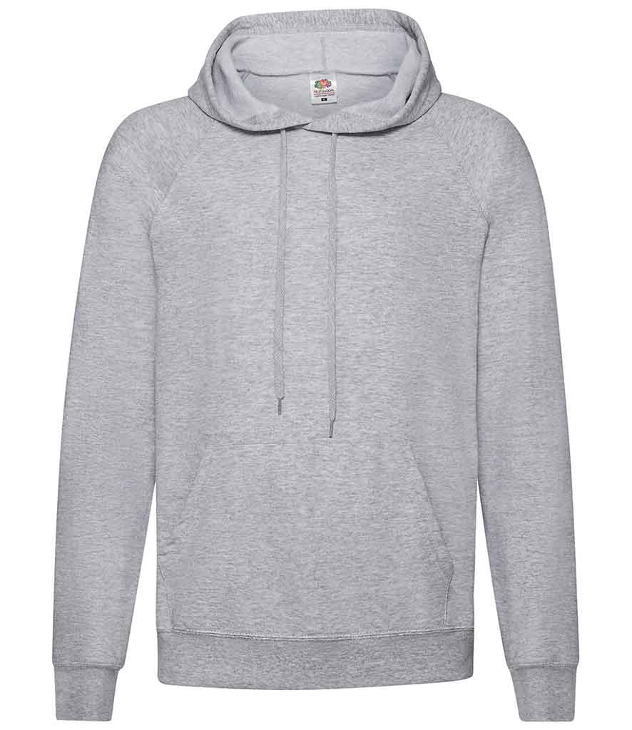 Fruit of the Loom SS121  Lightweight Hooded Sweatshirt