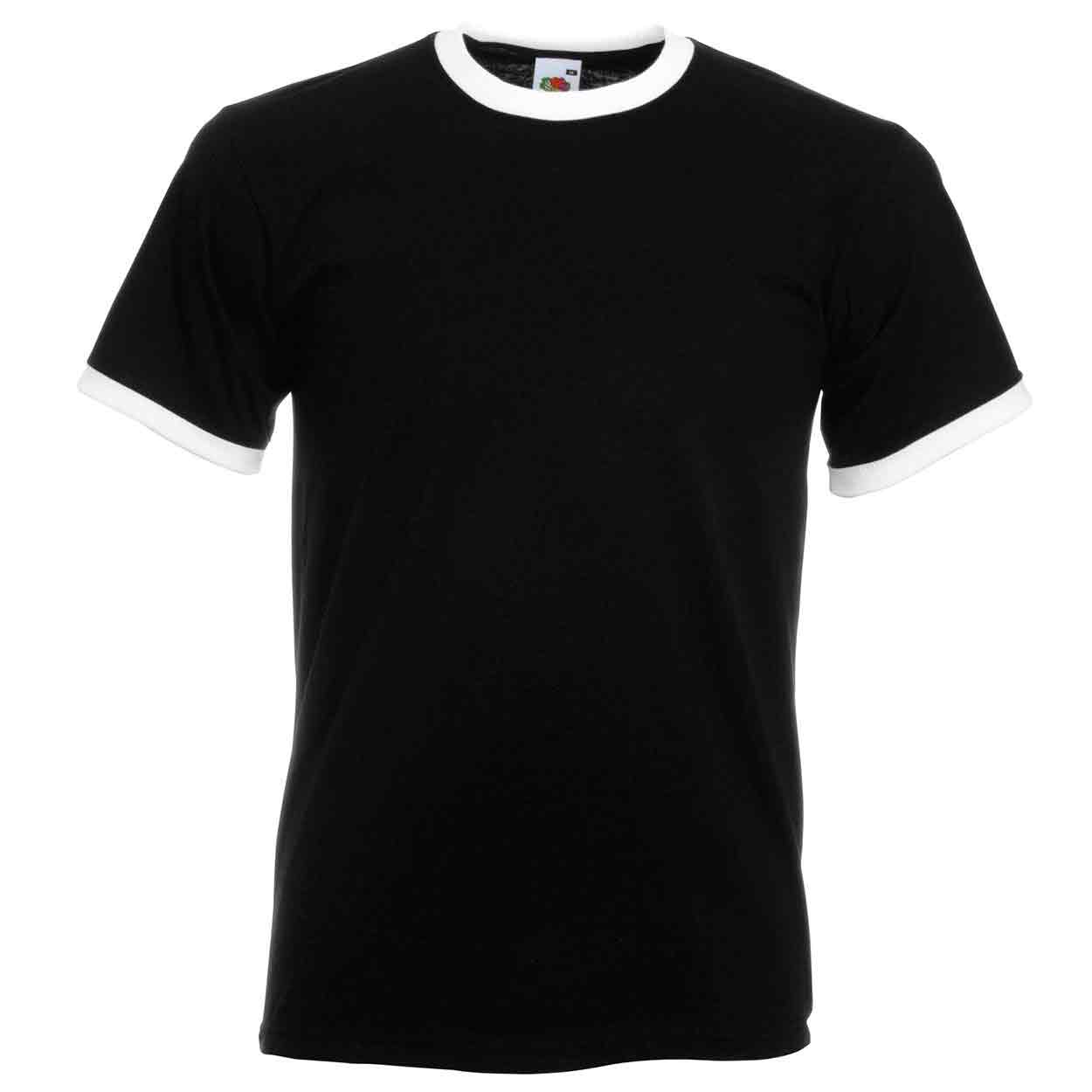 Fruit of the Loom SS34 Contrast Ringer T