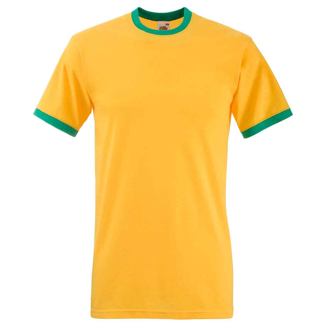Fruit of the Loom SS34 Contrast Ringer T