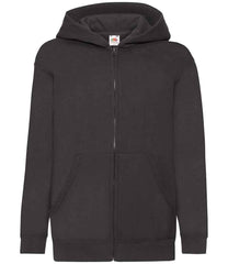 Fruit of the Loom SS16B Kids Zip Hood Sweatshirt
