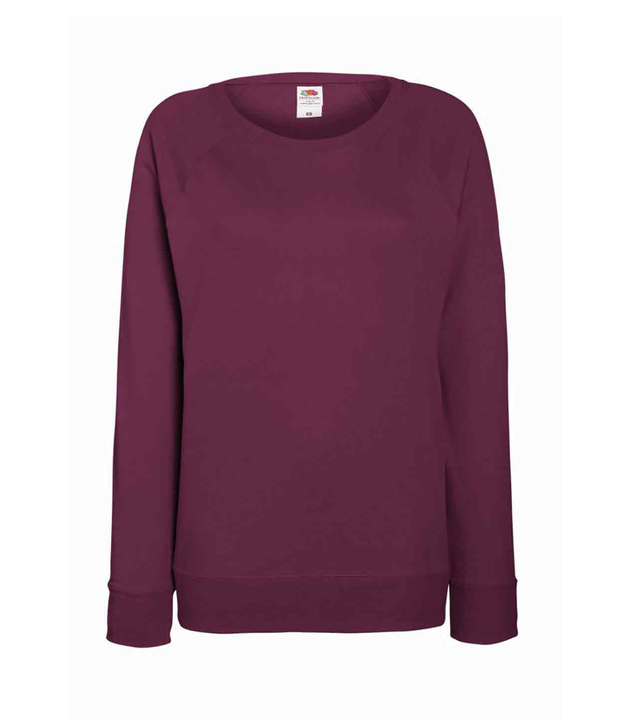 Fruit of the Loom SS180  LadyFit Lightweight Raglan Sweatshirt