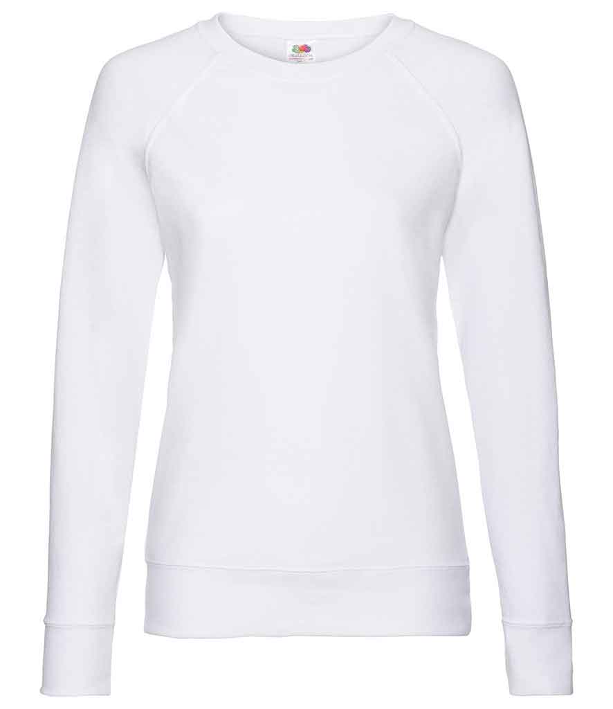 Fruit of the Loom SS180  LadyFit Lightweight Raglan Sweatshirt