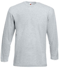 Fruit of the Loom SS21 Long Sleeve Value T-Shirt