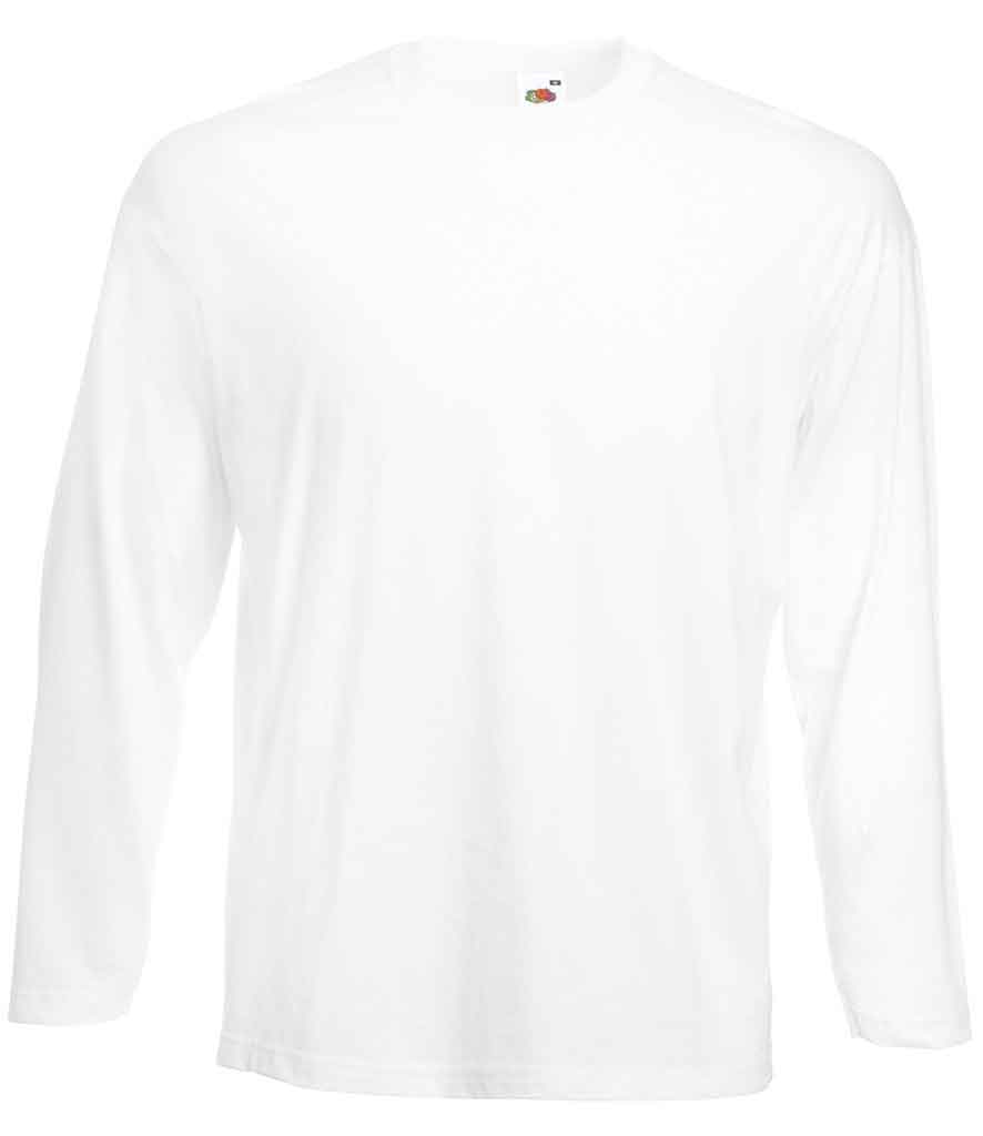Fruit of the Loom SS21 Long Sleeve Value T-Shirt