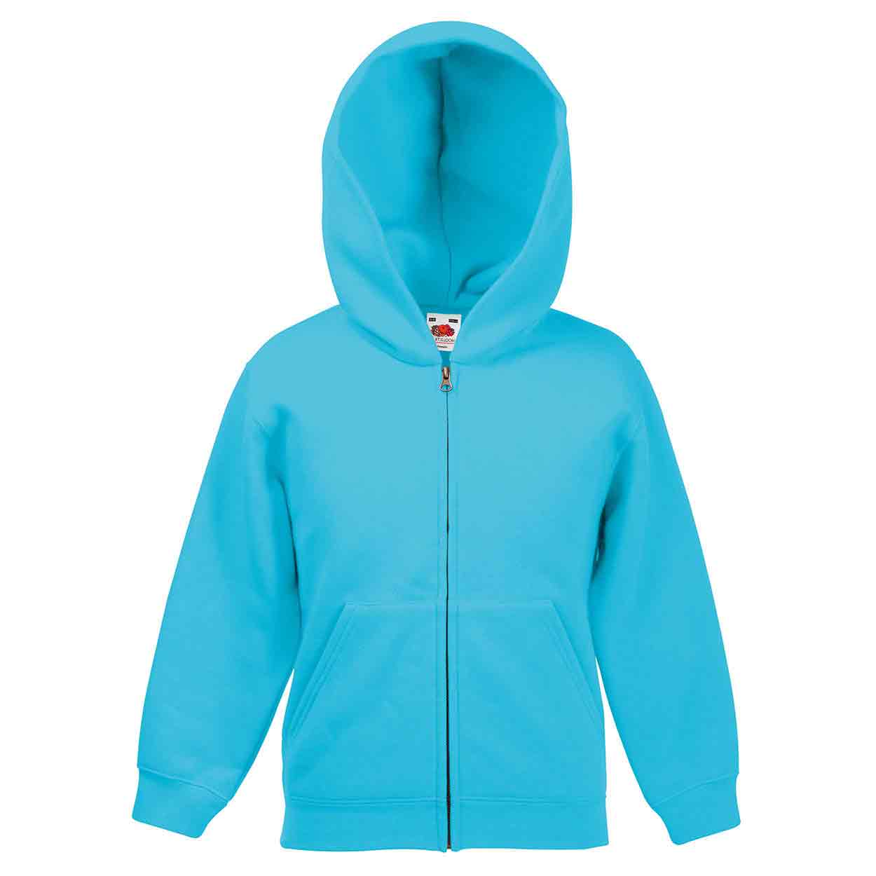 Fruit of the Loom SS16B Kids Zip Hood Sweatshirt