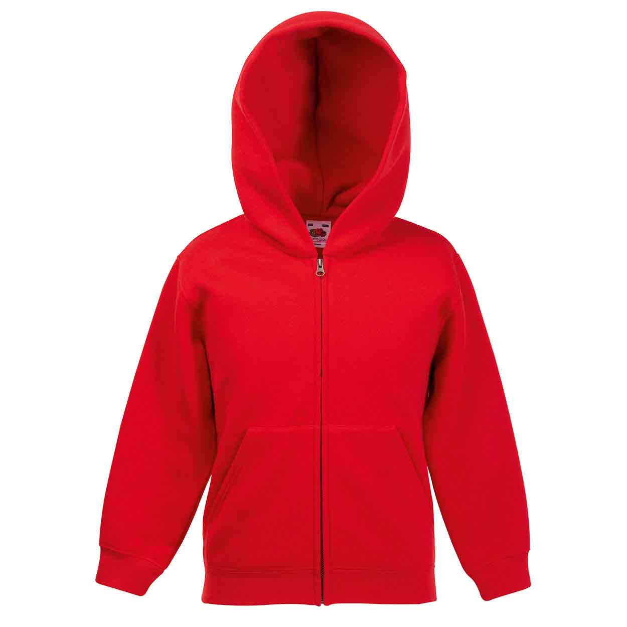 Fruit of the Loom SS16B Kids Zip Hood Sweatshirt