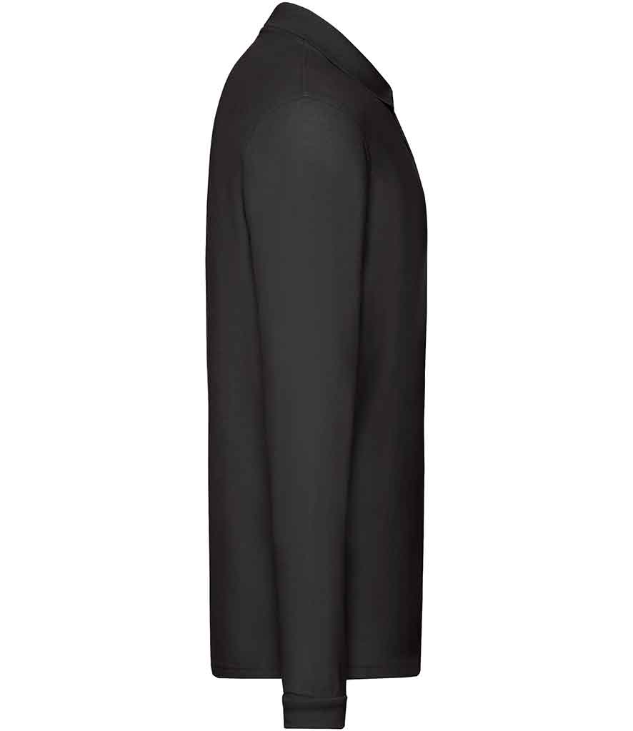 Fruit of the Loom SS24 Long Sleeve Polo Shirt