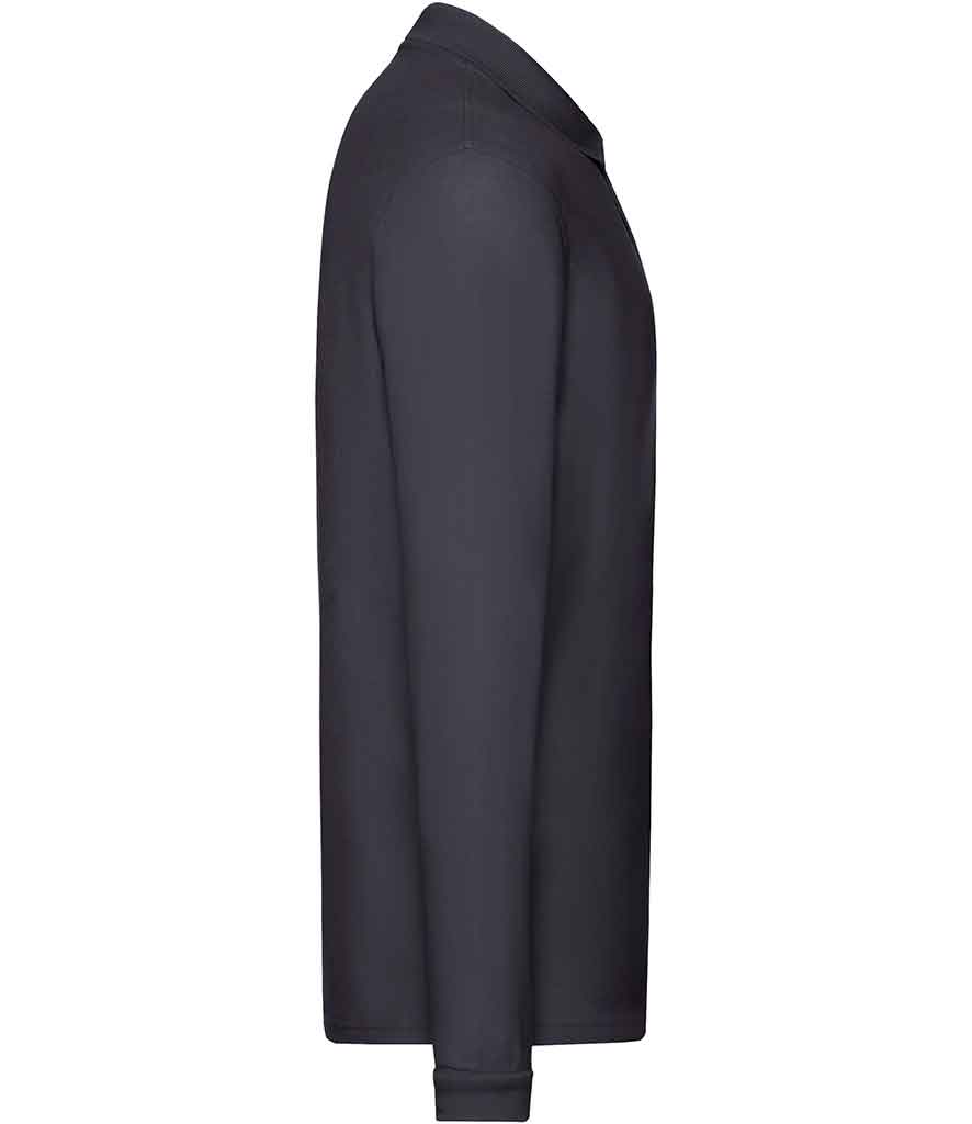 Fruit of the Loom SS24 Long Sleeve Polo Shirt