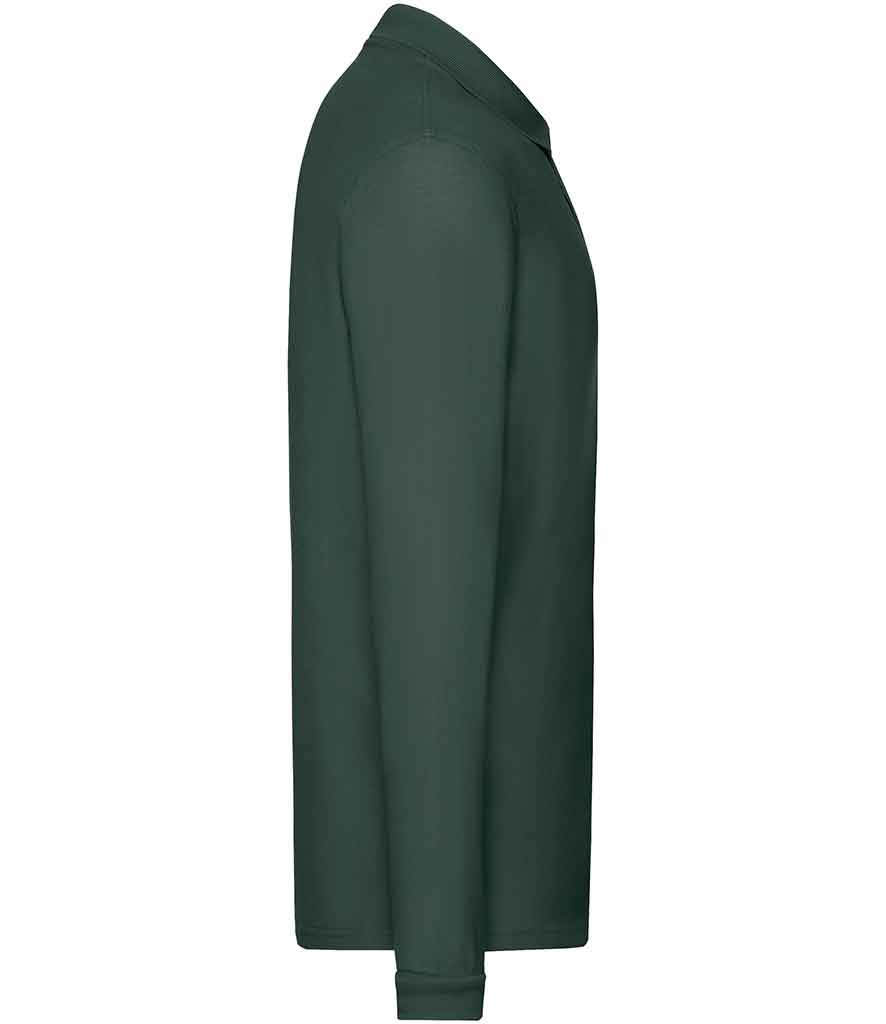 Fruit of the Loom SS24 Long Sleeve Polo Shirt