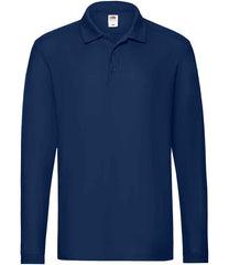 Fruit of the Loom SS24 Long Sleeve Polo Shirt