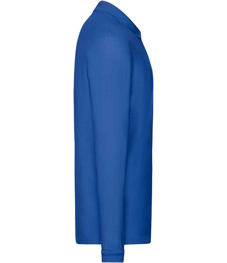 Fruit of the Loom SS24 Long Sleeve Polo Shirt