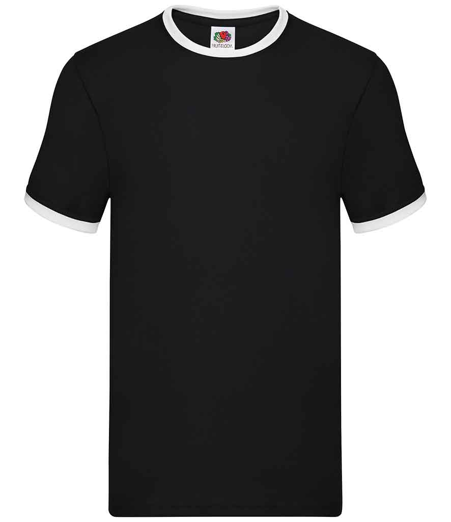 Fruit of the Loom SS34 Contrast Ringer T