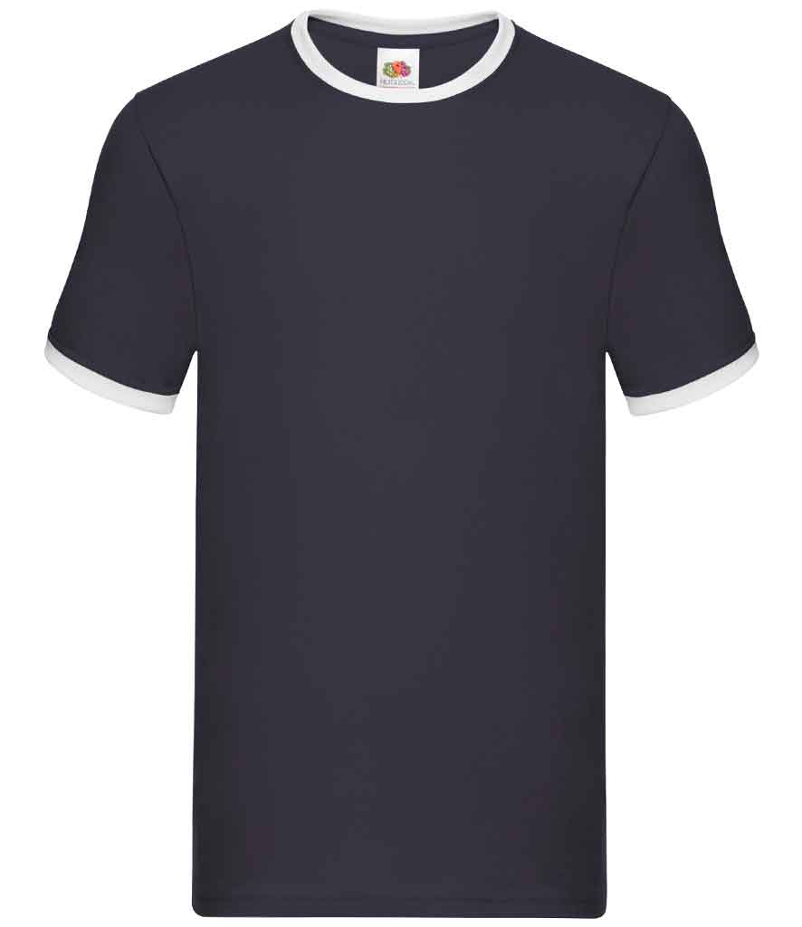 Fruit of the Loom SS34 Contrast Ringer T