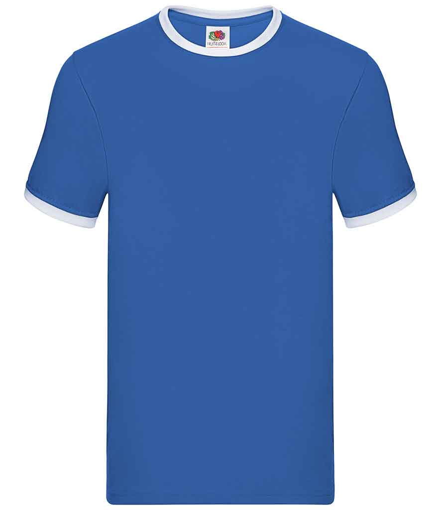 Fruit of the Loom SS34 Contrast Ringer T
