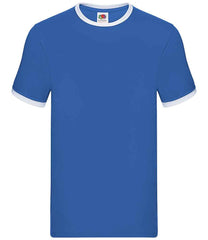 Fruit of the Loom SS34 Contrast Ringer T