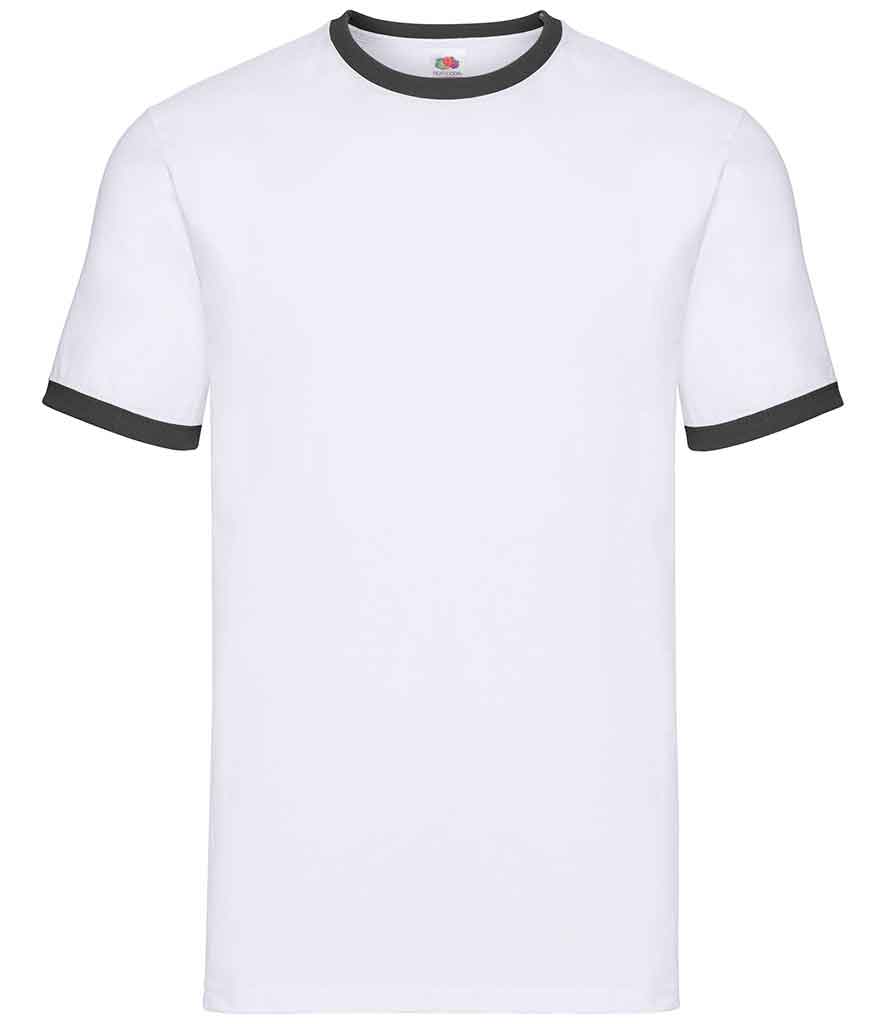 Fruit of the Loom SS34 Contrast Ringer T