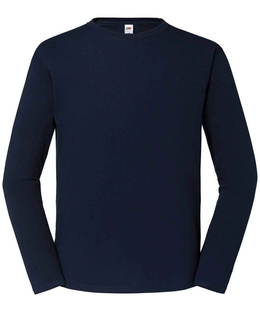 Fruit of the Loom SS434 Iconic 195 ringspun premium long sleeve T