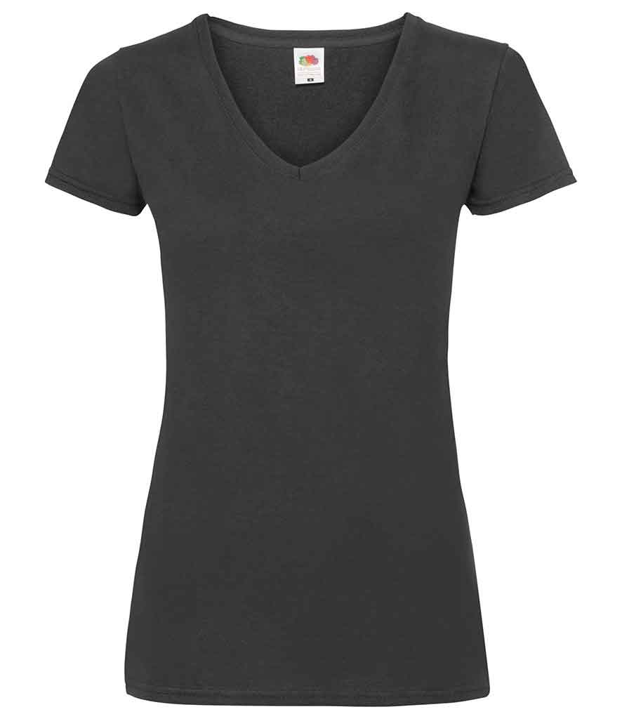 Fruit of the Loom SS702  Lady Fit Value V T-Shirt