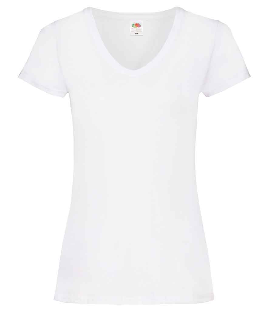 Fruit of the Loom SS702  Lady Fit Value V T-Shirt