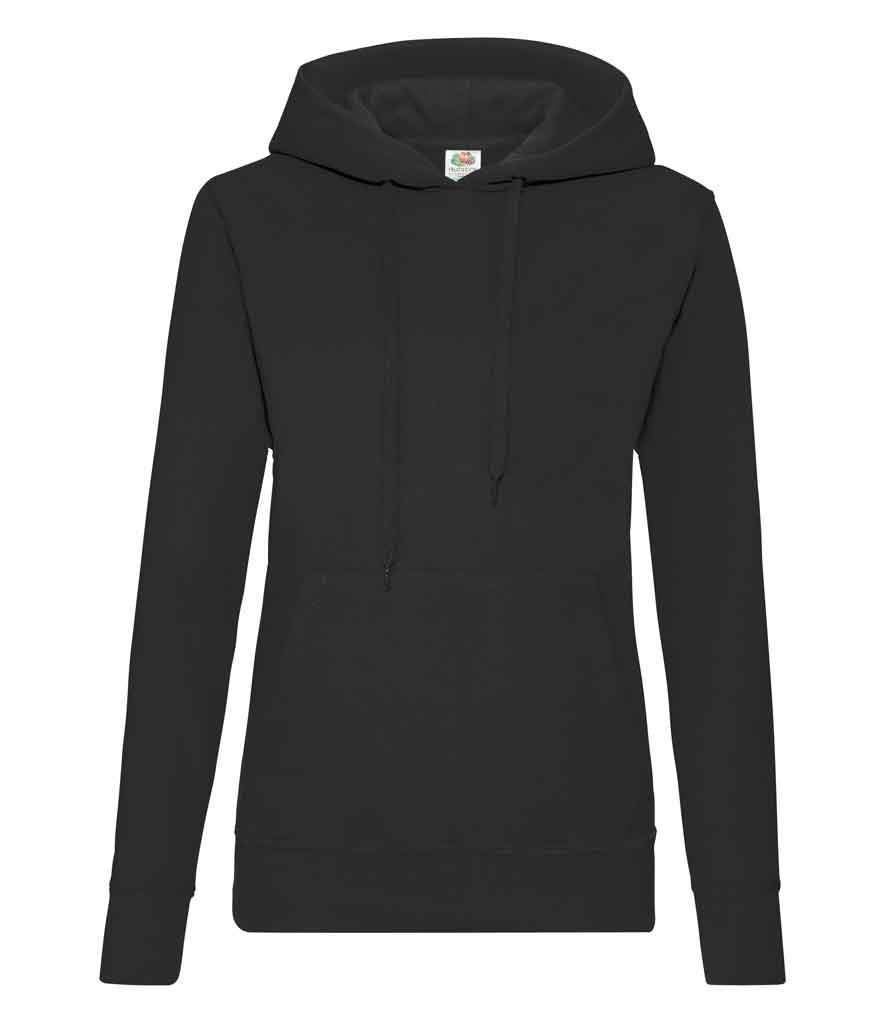 Fruit of the Loom SS801  Lady Fit Hooded Sweatshirt