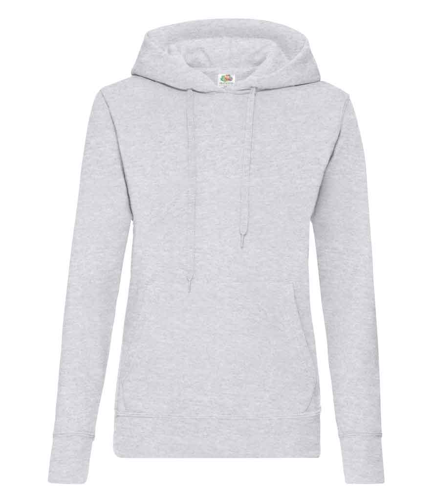 Fruit of the Loom SS801  Lady Fit Hooded Sweatshirt