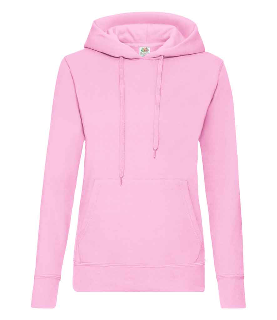 Fruit of the Loom SS801  Lady Fit Hooded Sweatshirt