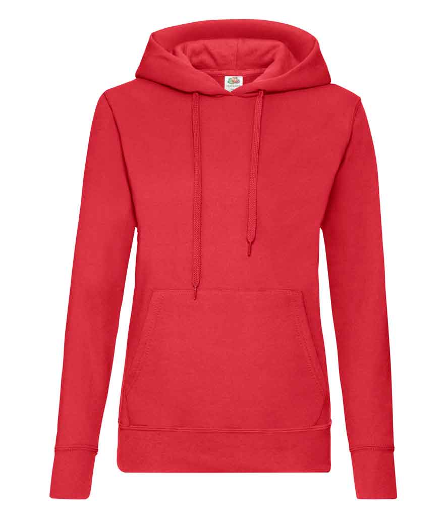 Fruit of the Loom SS801  Lady Fit Hooded Sweatshirt
