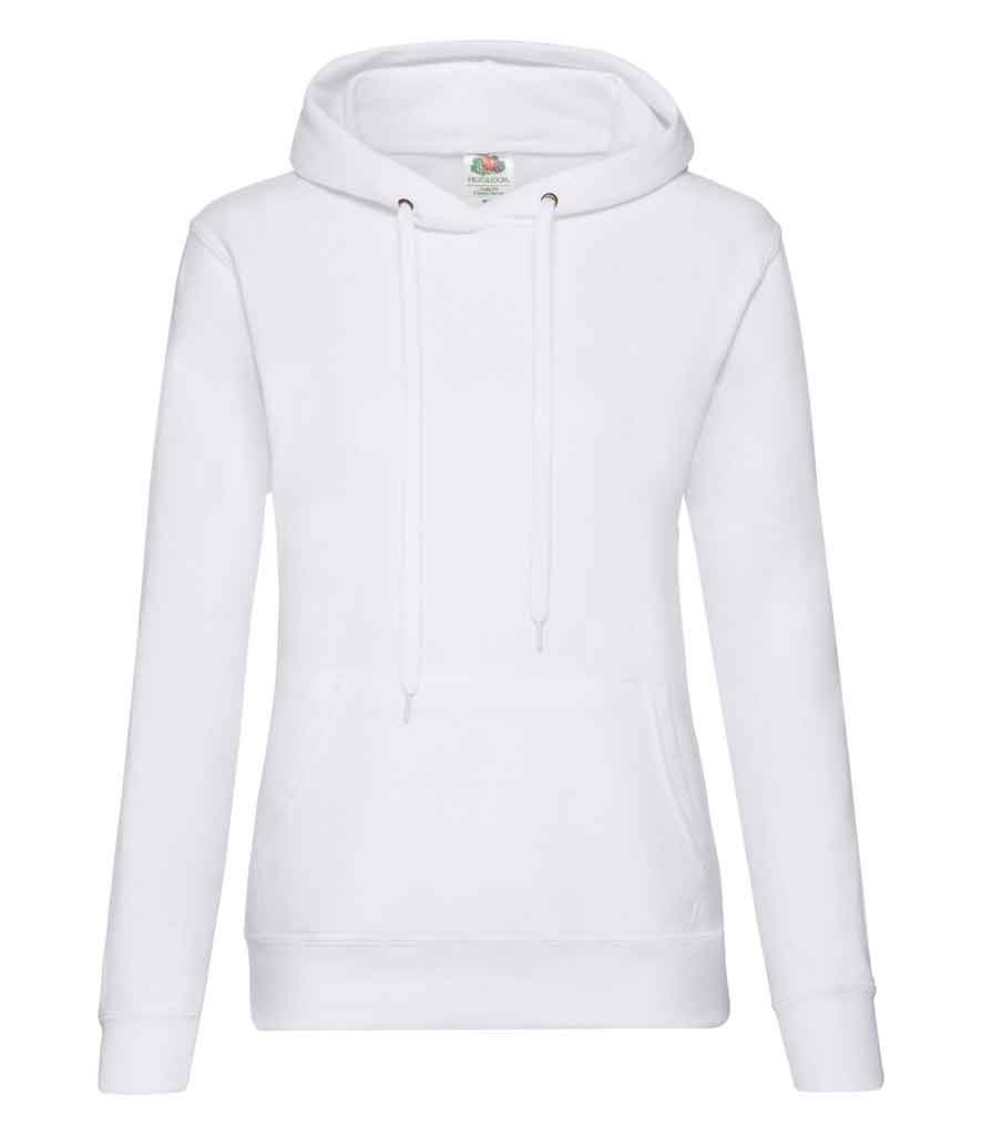 Fruit of the Loom SS801  Lady Fit Hooded Sweatshirt